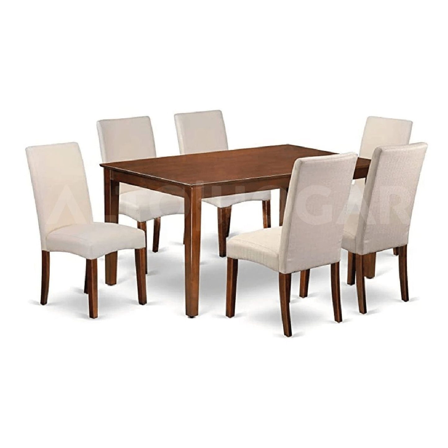 COMEDOR DE 6 SILLAS CONCEPT BEIGE