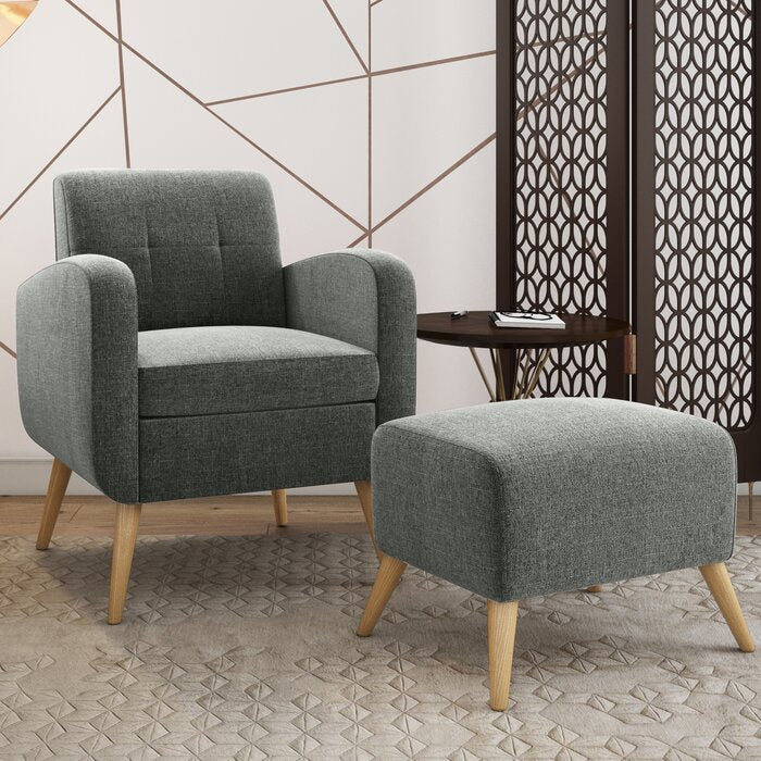 SILLÓN CON OTTOMAN RACHEL