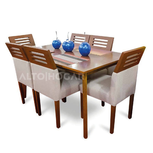 COMEDOR DE 6 SILLAS LOUISIANA