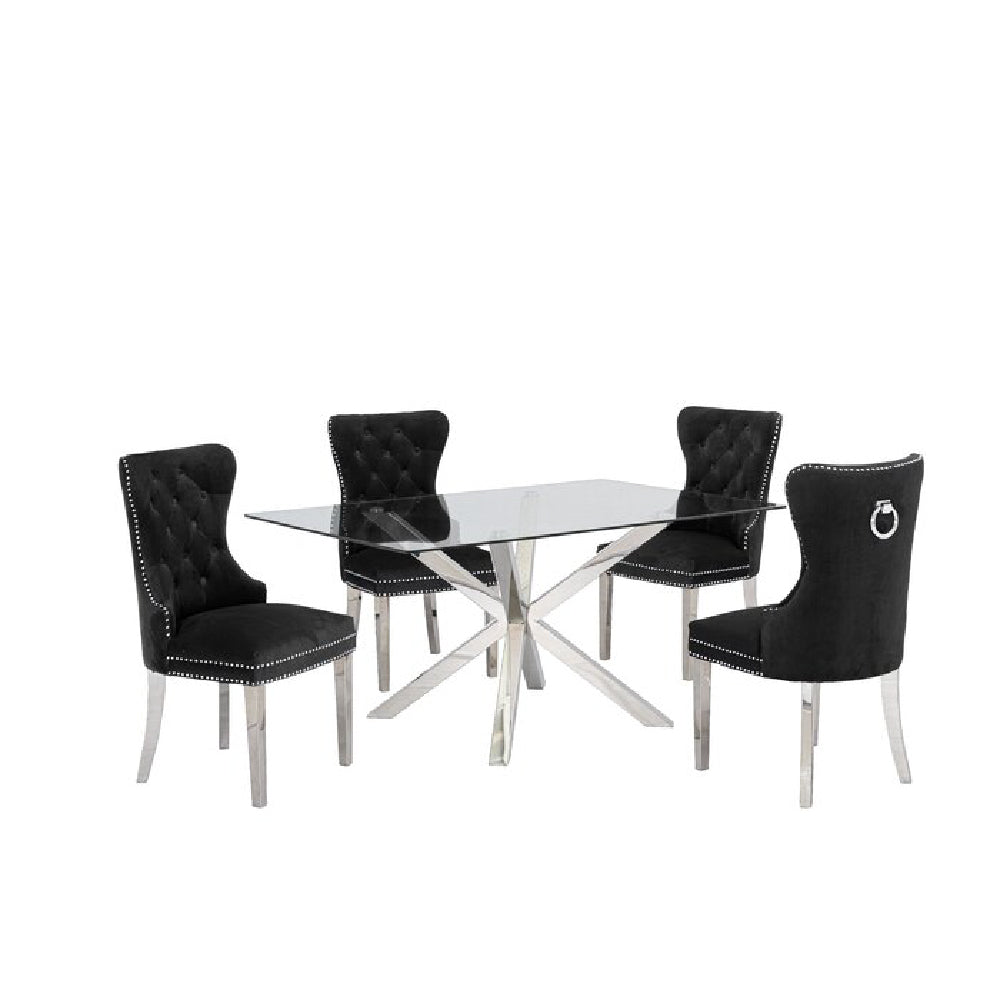 COMEDOR DE 4 SILLAS LUXURY