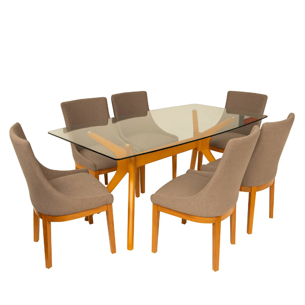 COMEDOR DE 6 SILLAS VARSOVIA